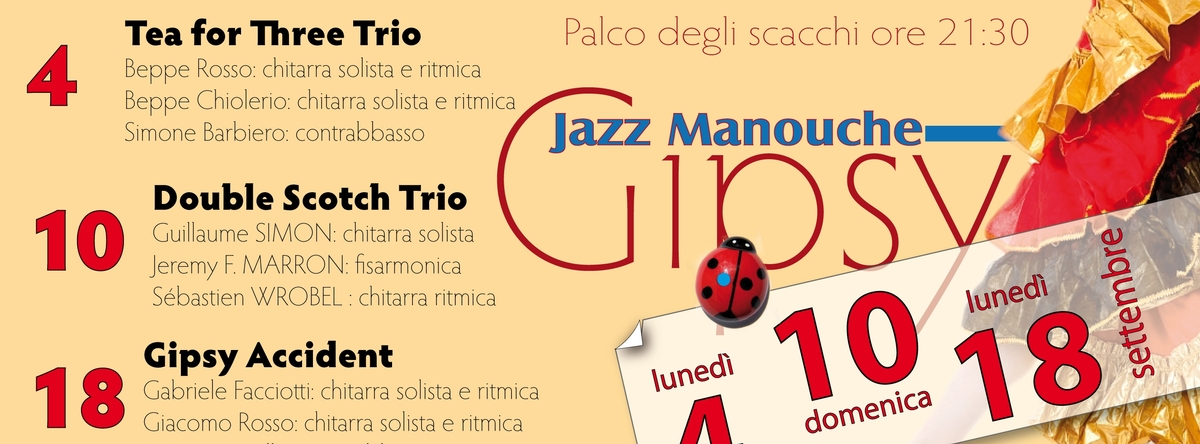 Rassegna Gipsy Jazz Manouche